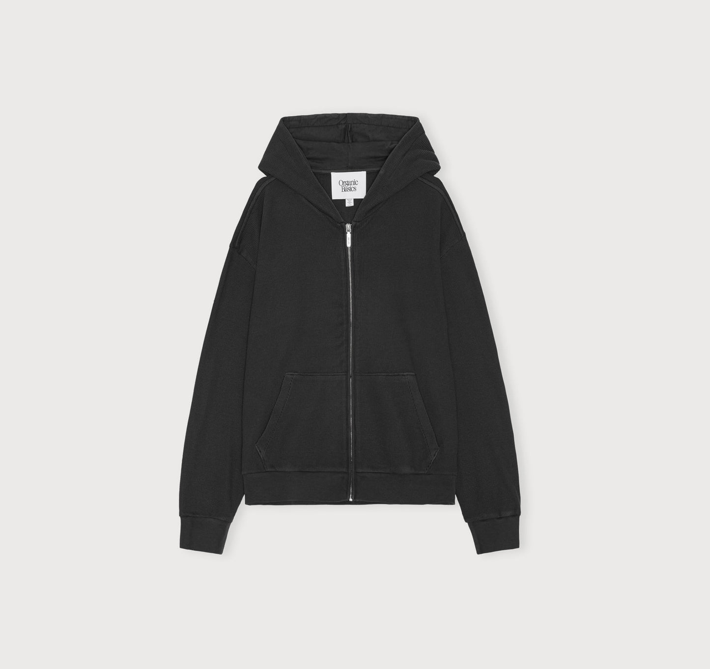 Waffle Zip Hoodie