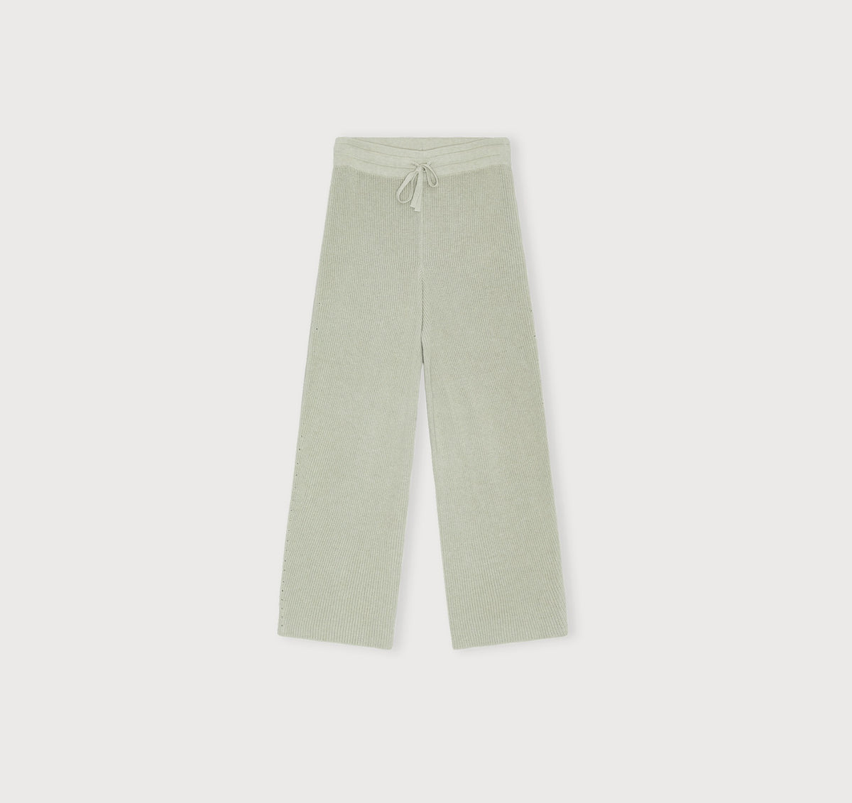 Soft Knit Barrel Leg Pants