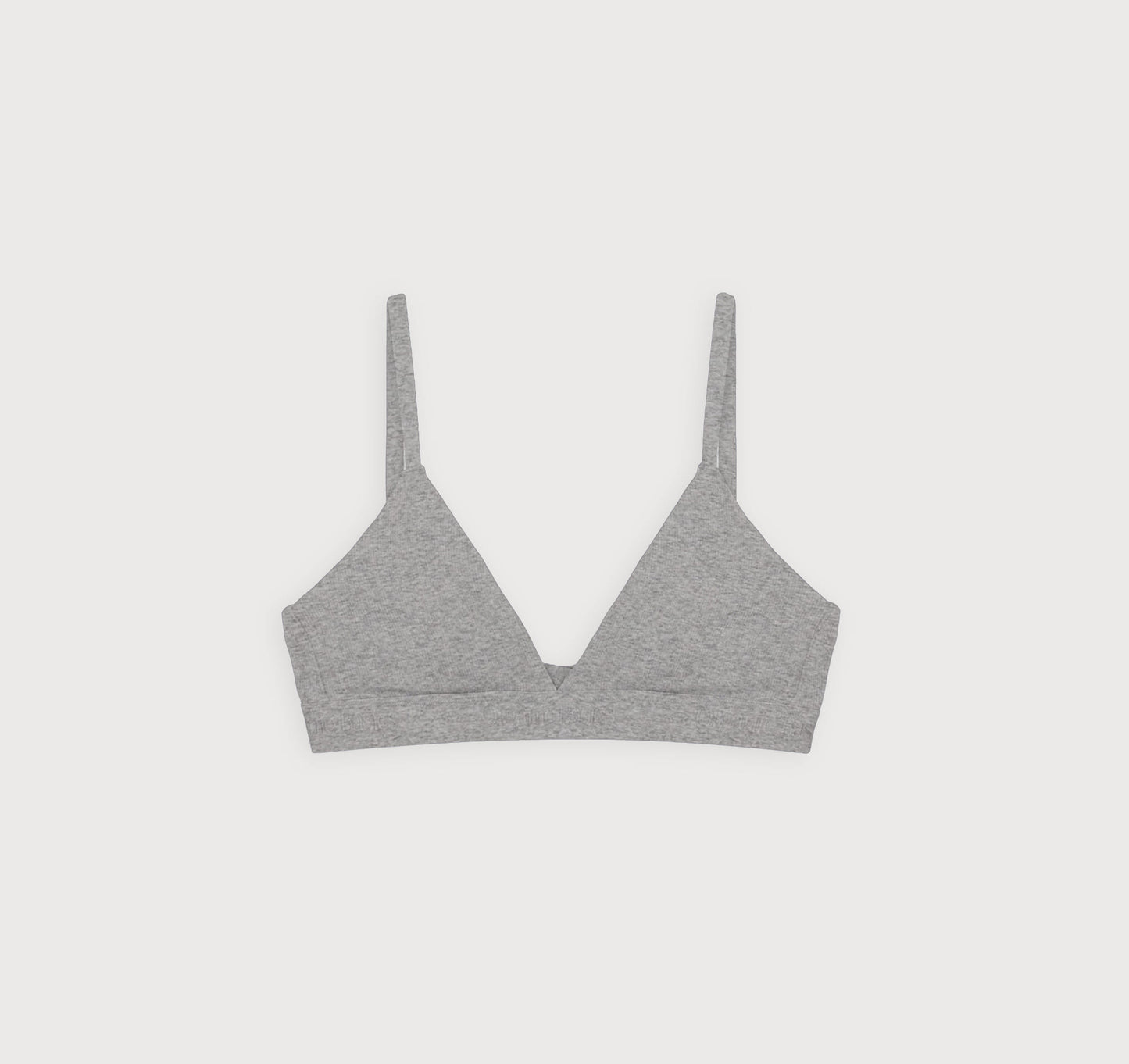 Core Rib Triangle Bralette