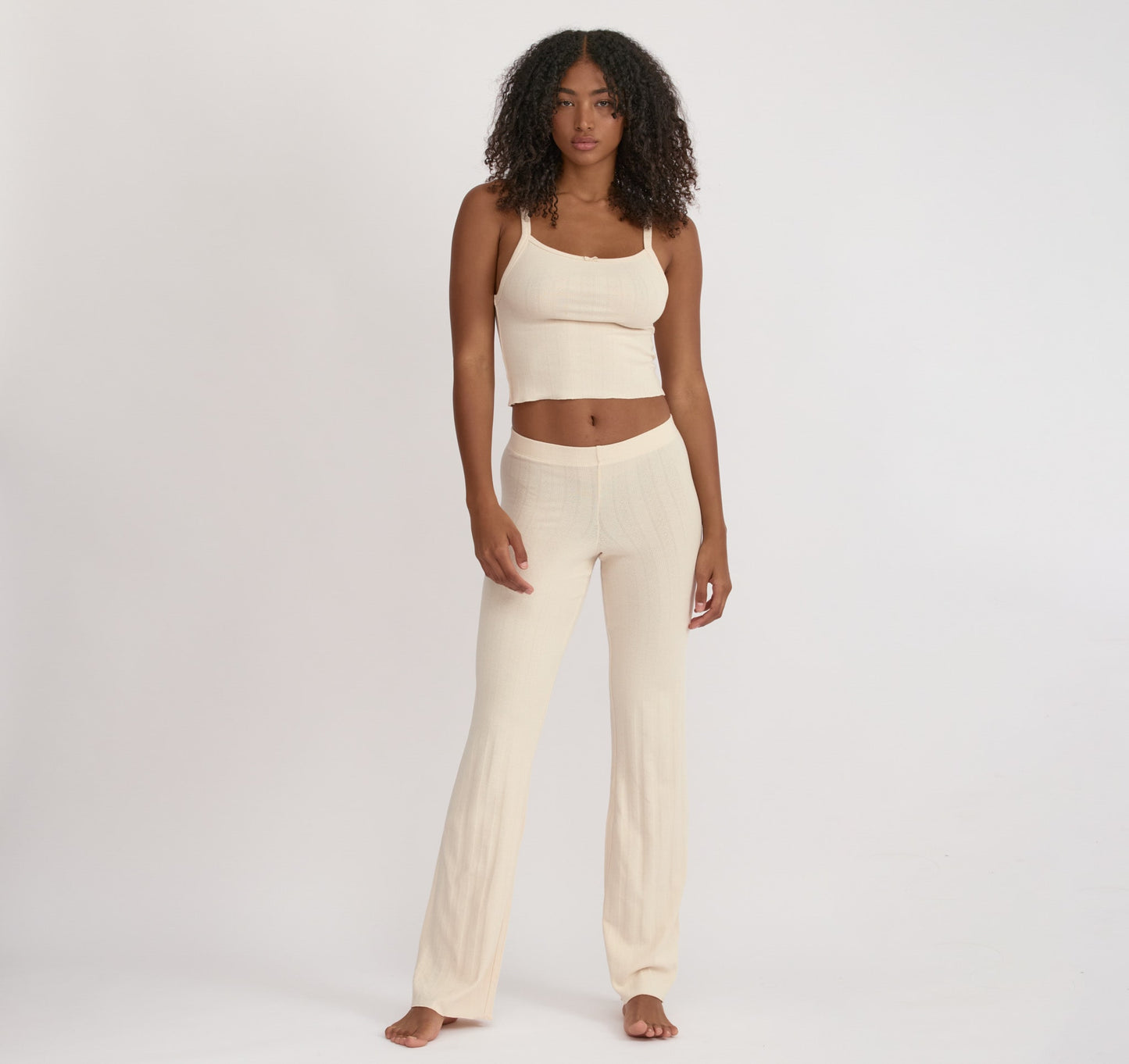 Pointelle Top