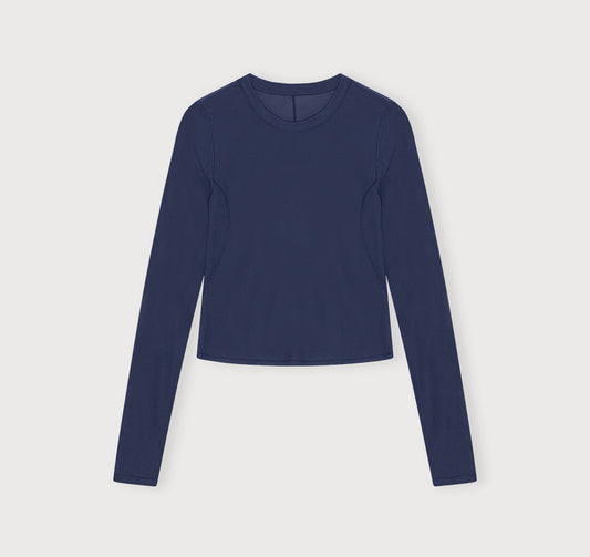 Active Mesh Long  Sleeve Tee