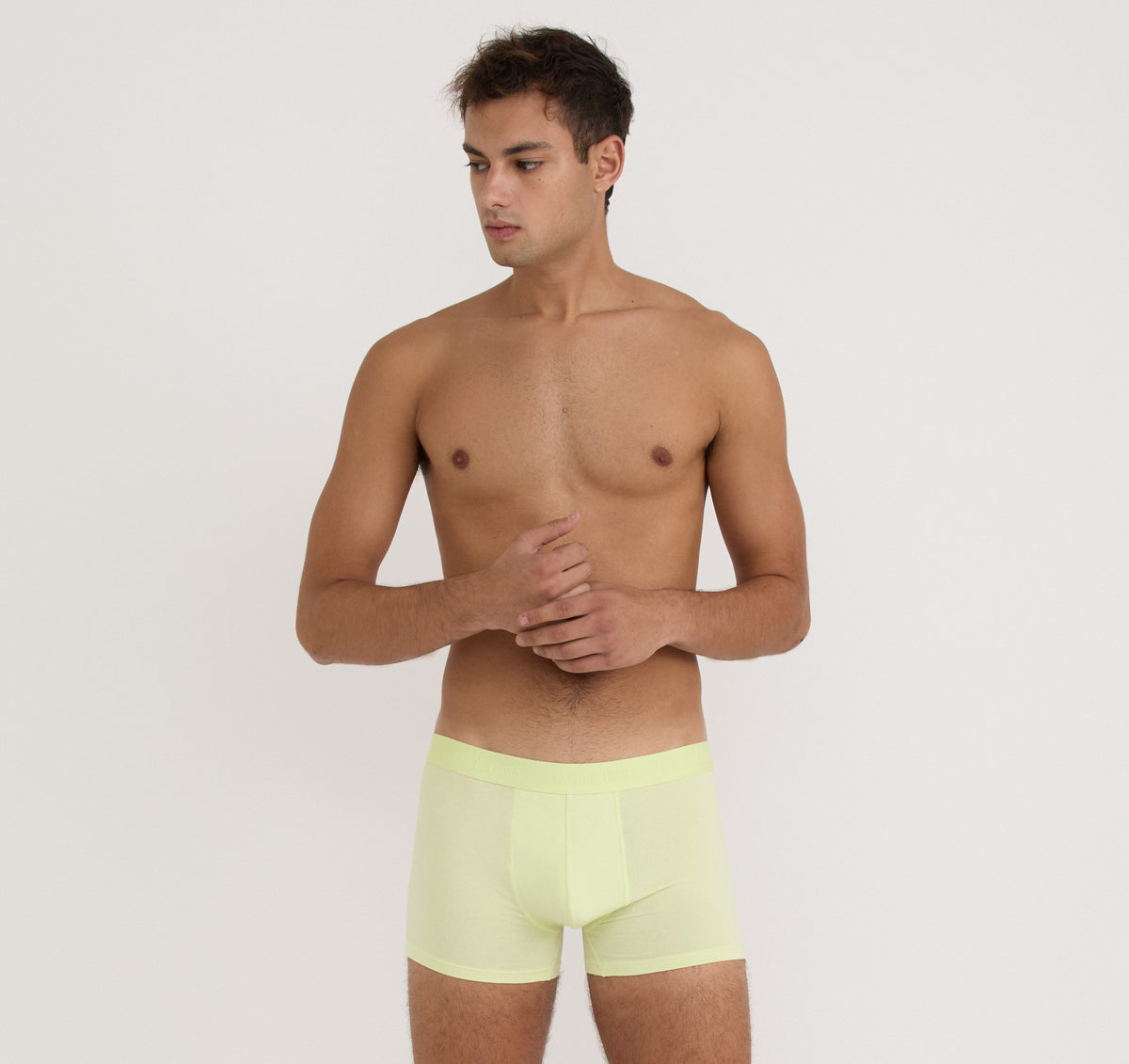Core Trunks 12-Pack - Powder Green / Elderflower Green / Deep Navy – organic cotton – view 3