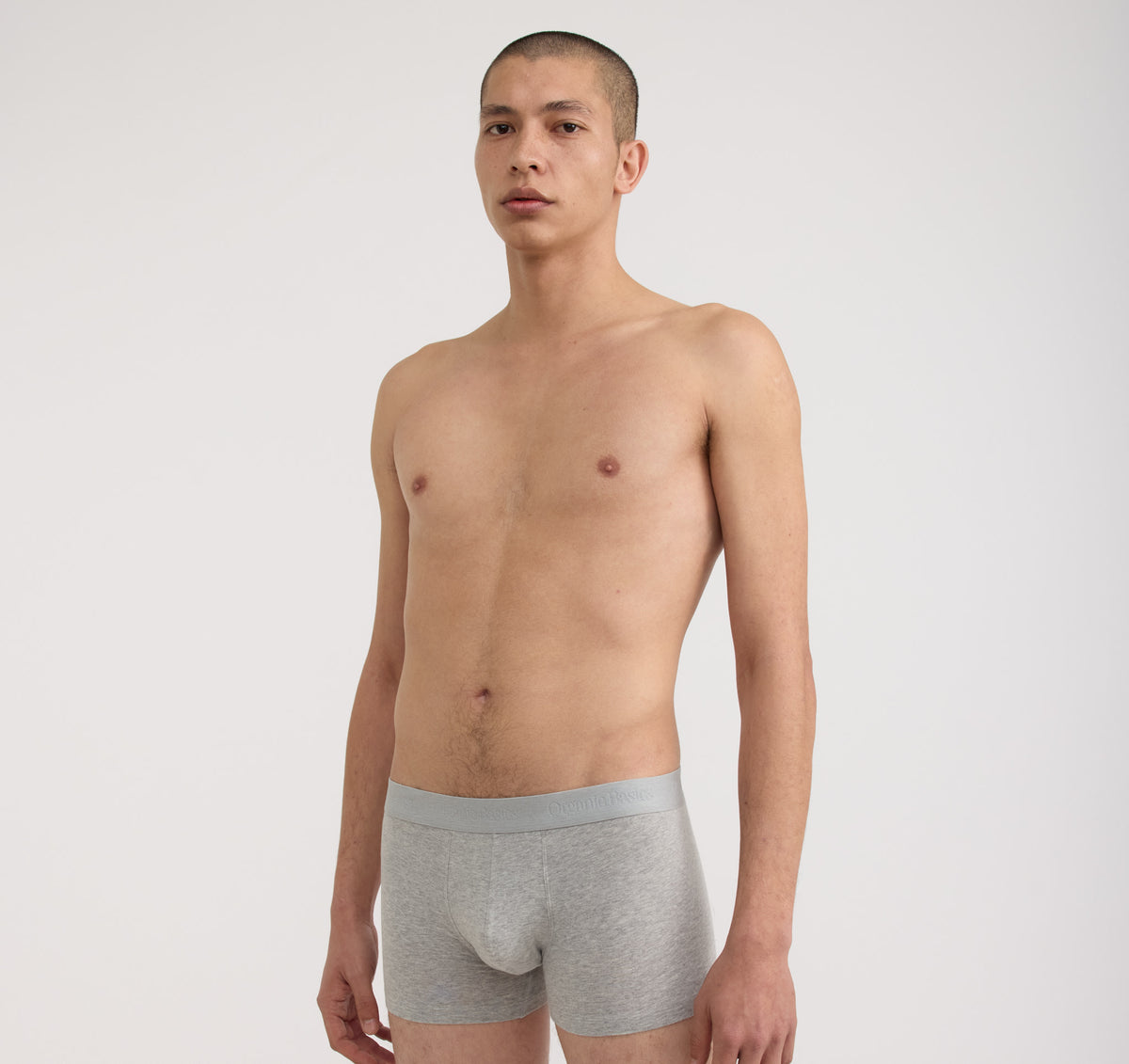 Core Trunks 12-Pack - Black / White / Grey Melange – organic cotton – view 4
