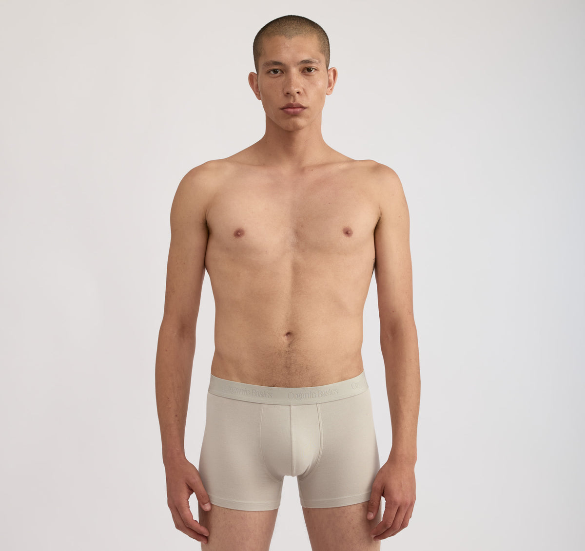Core Trunks 12-Pack - Stone Grey / Plum / Deep Navy – organic cotton – view 3