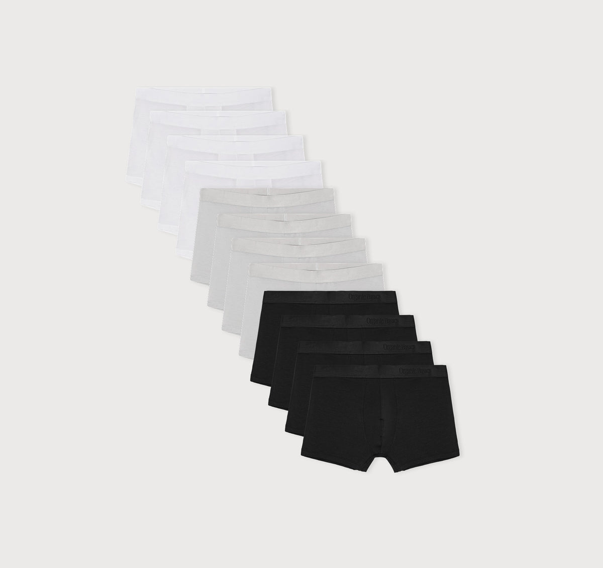 Premium Trunks 12-pack - White / Hazy / Black