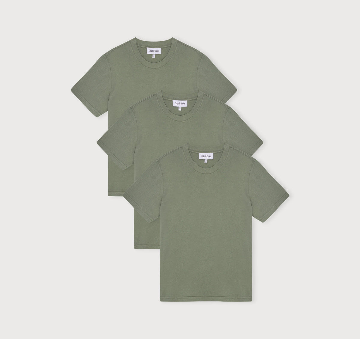 True Boxy Fit Tee 3-Pack - Seaweed