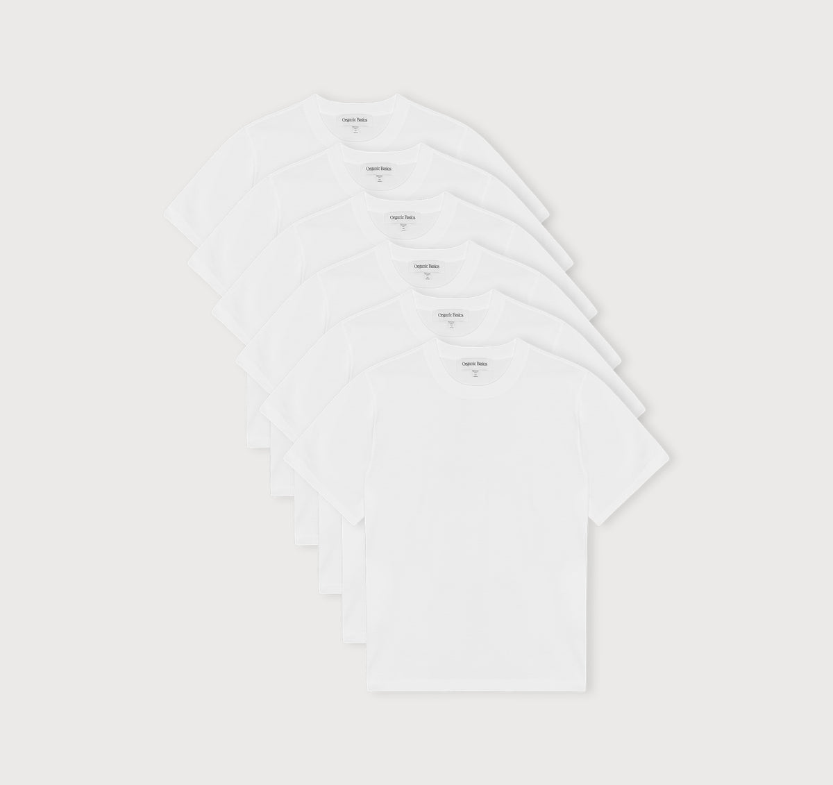 True Boxy Fit Tee 6-Pack - White