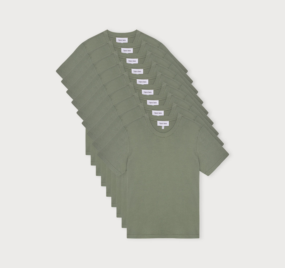 True Boxy Fit Tee 9-Pack - Seaweed