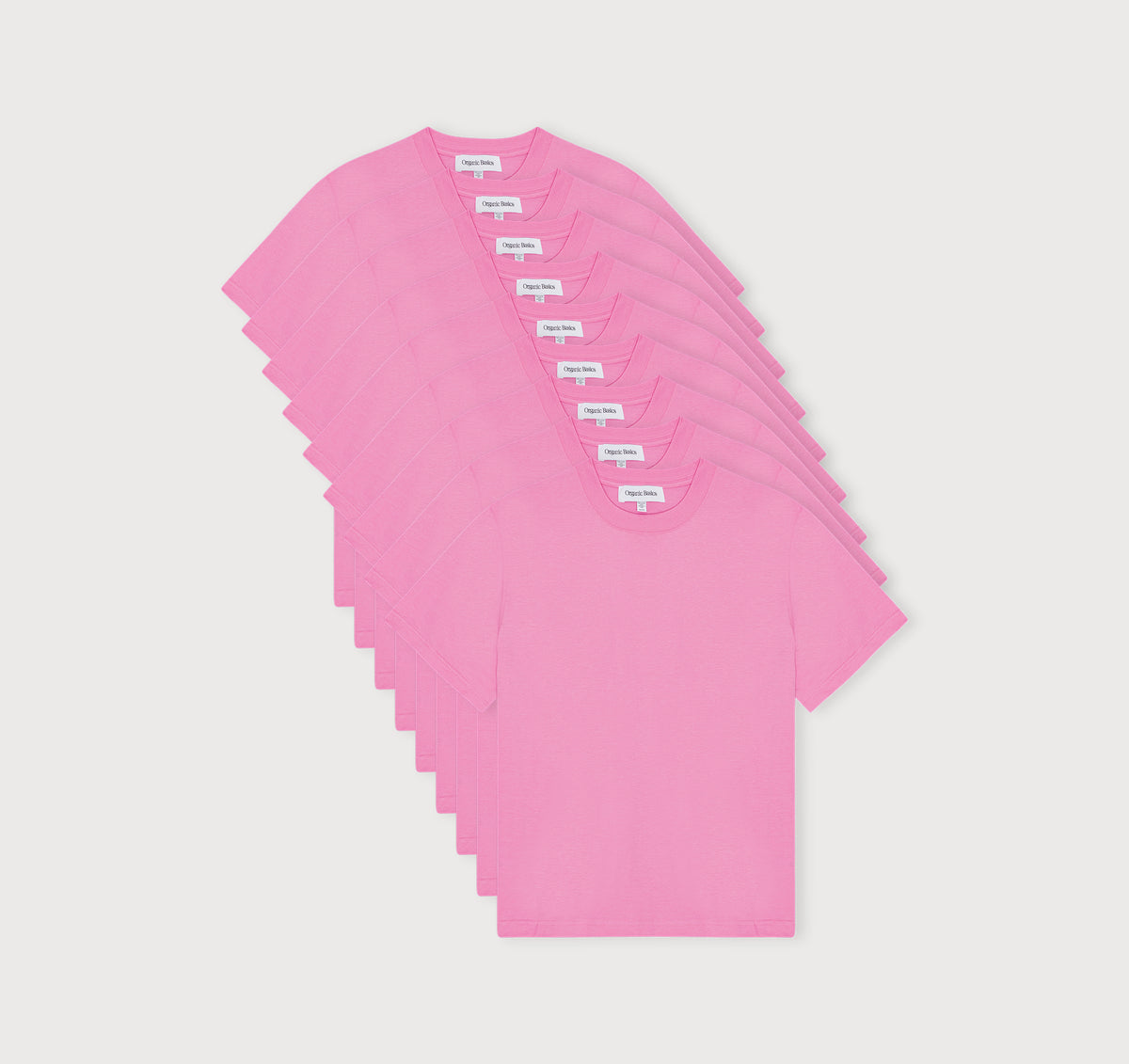 True Boxy Fit Tee 9-Pack - Soft Pink