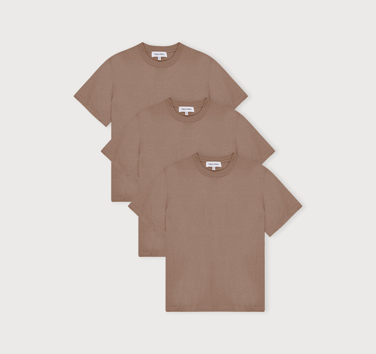 True Heavy Boxy Fit Tee 3-Pack - Clay