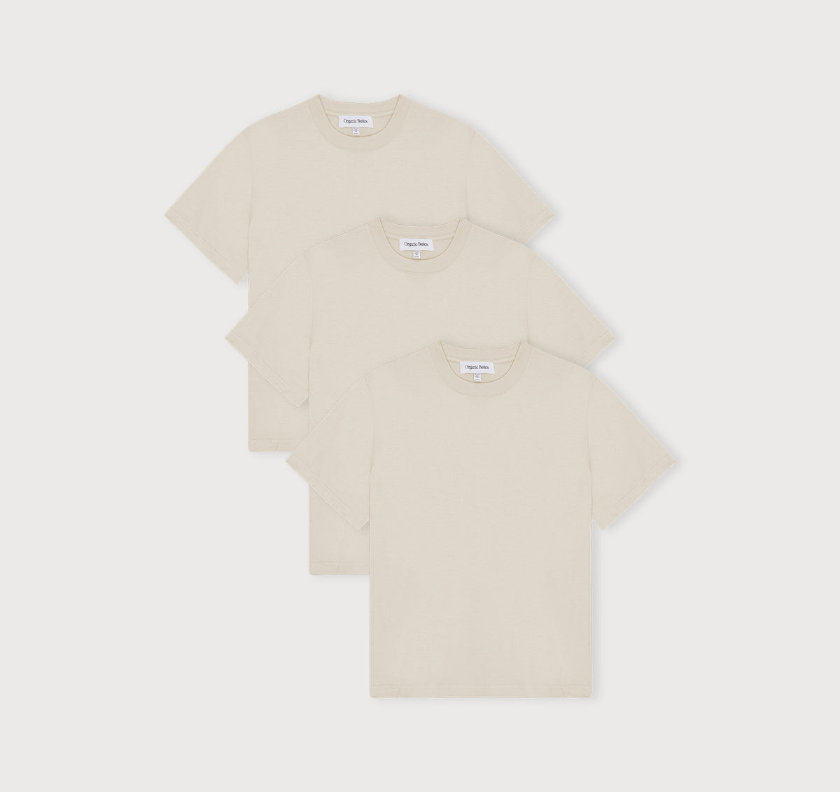 True Heavy Boxy Fit Tee 3-Pack - Sandstone