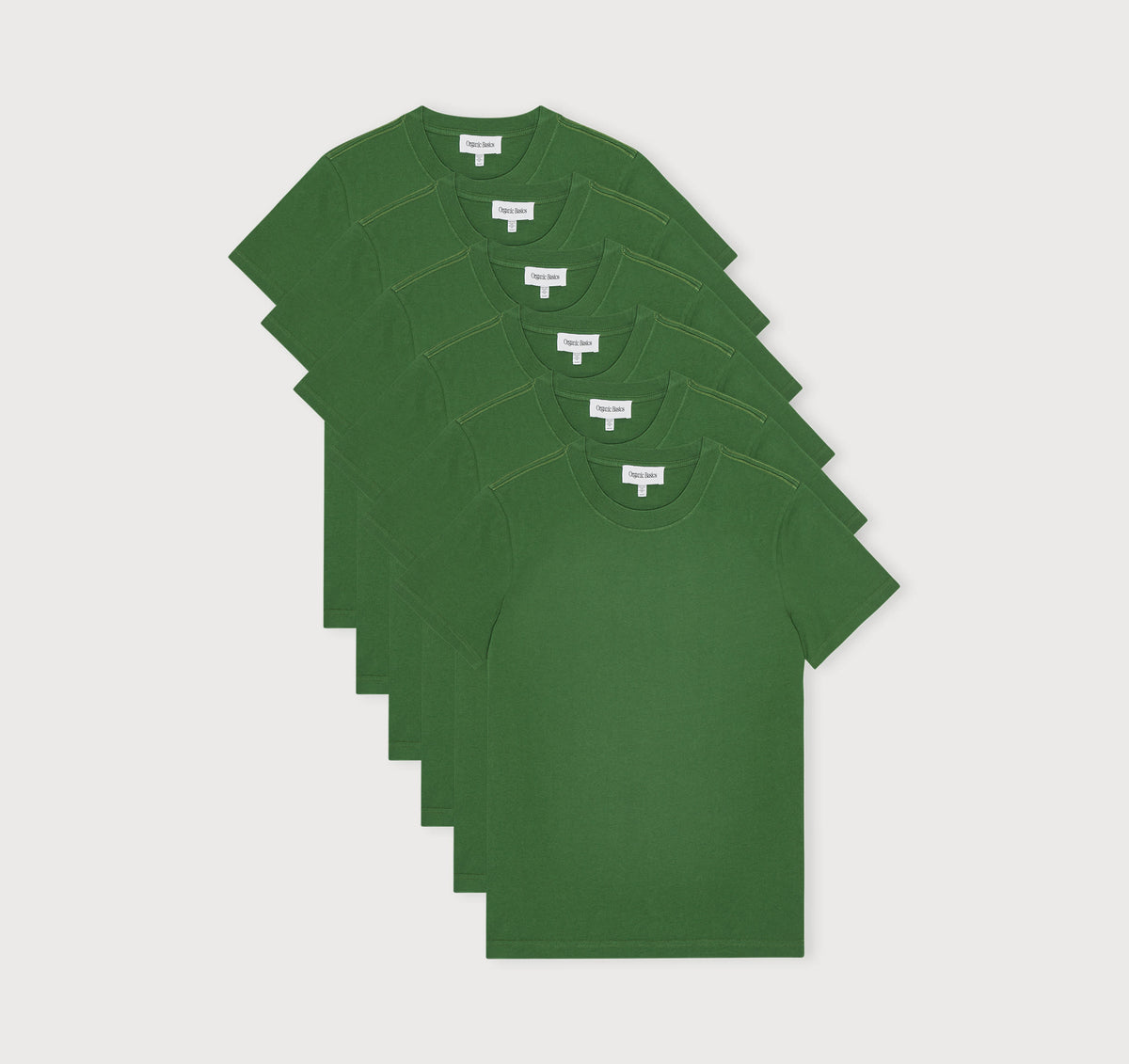 True Heavy Boxy Fit Tee 6-Pack - Evergreen