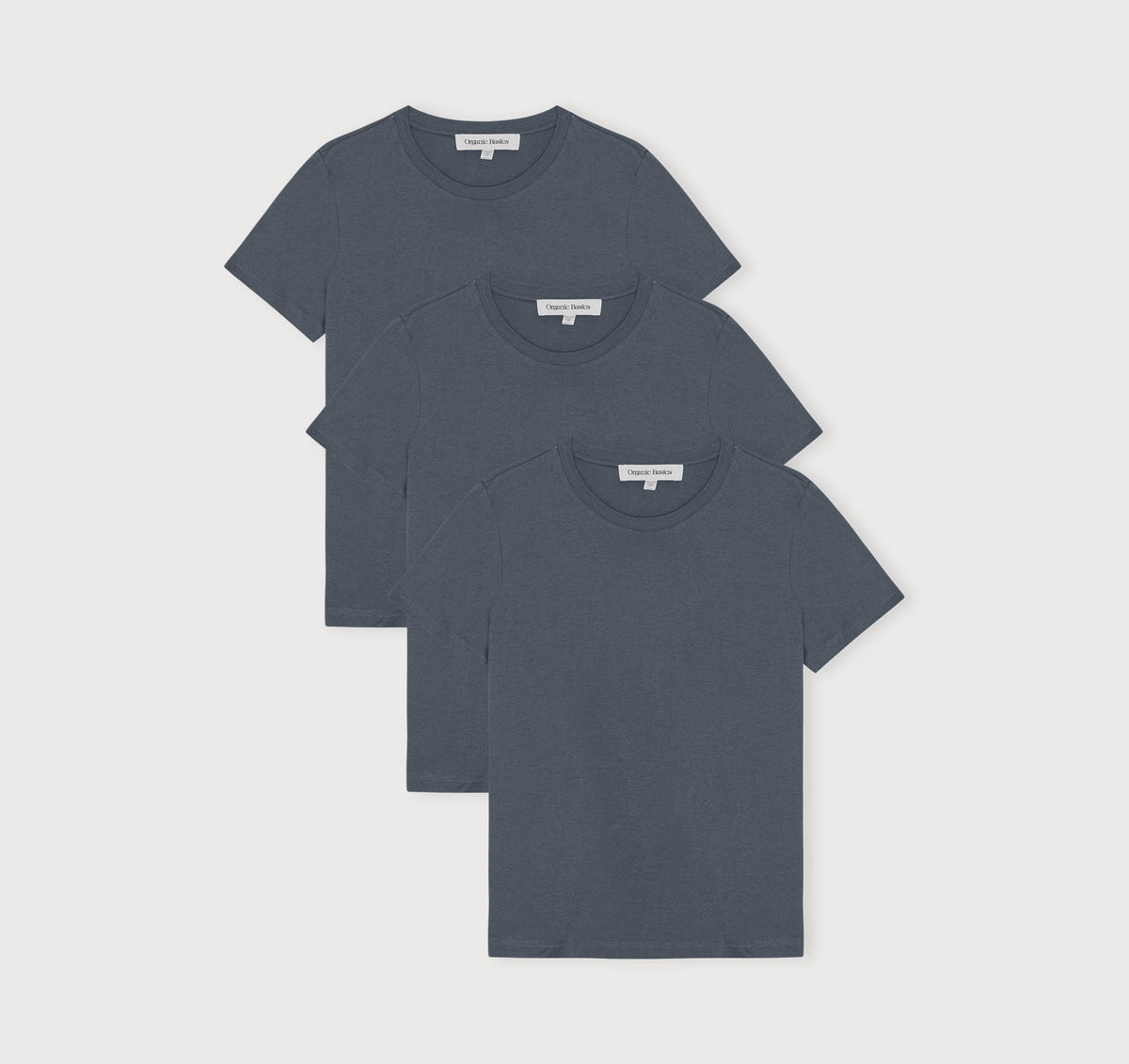 True Heavy Regular Fit Tee 3-Pack - Thunder – organic cotton