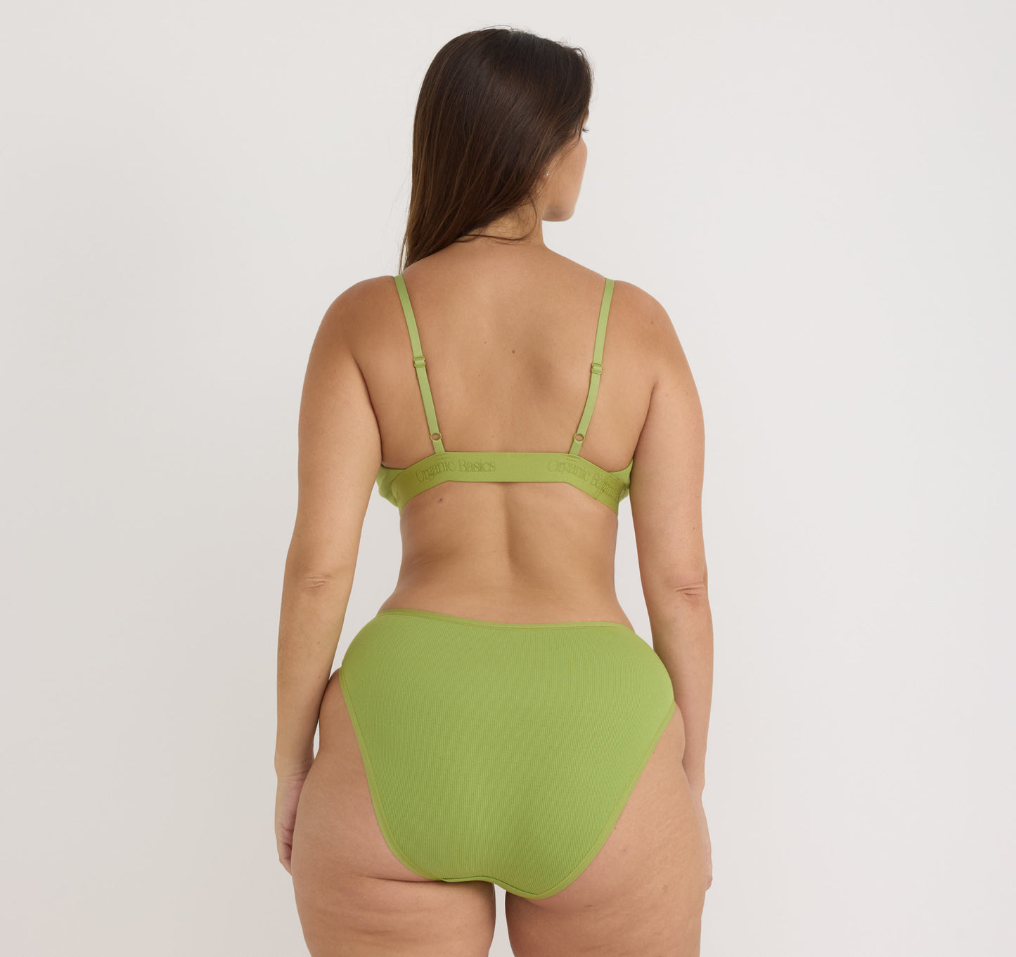 Core Rib Open Back Scoop Bralette