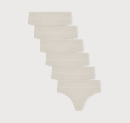 Smooth Thong 6-Pack