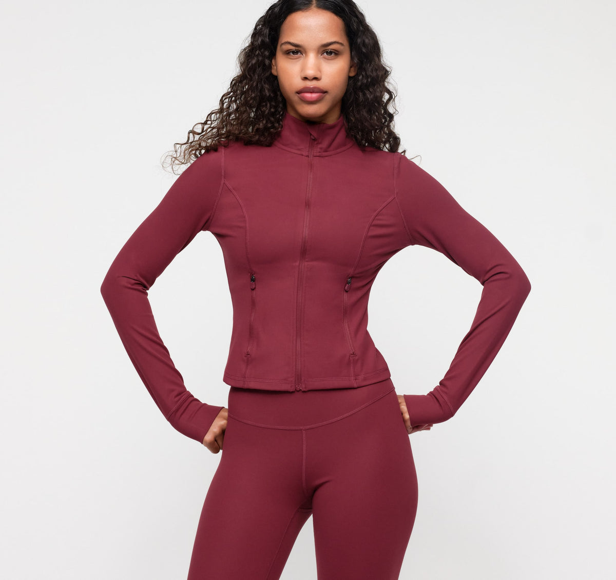 Active Zip Jacket - Summer Wine