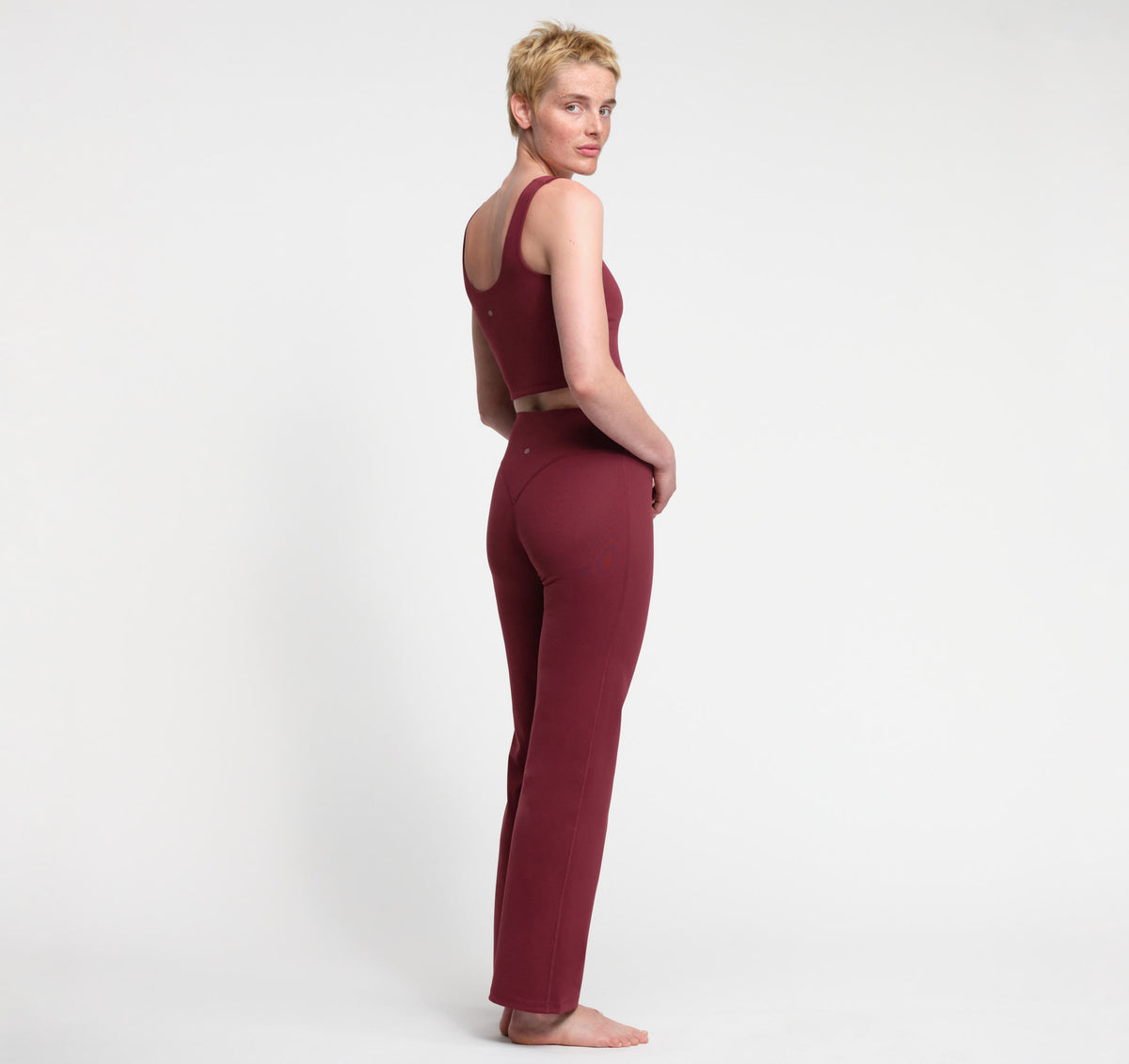 Active Flare Leggings - Summer Wine – view 2