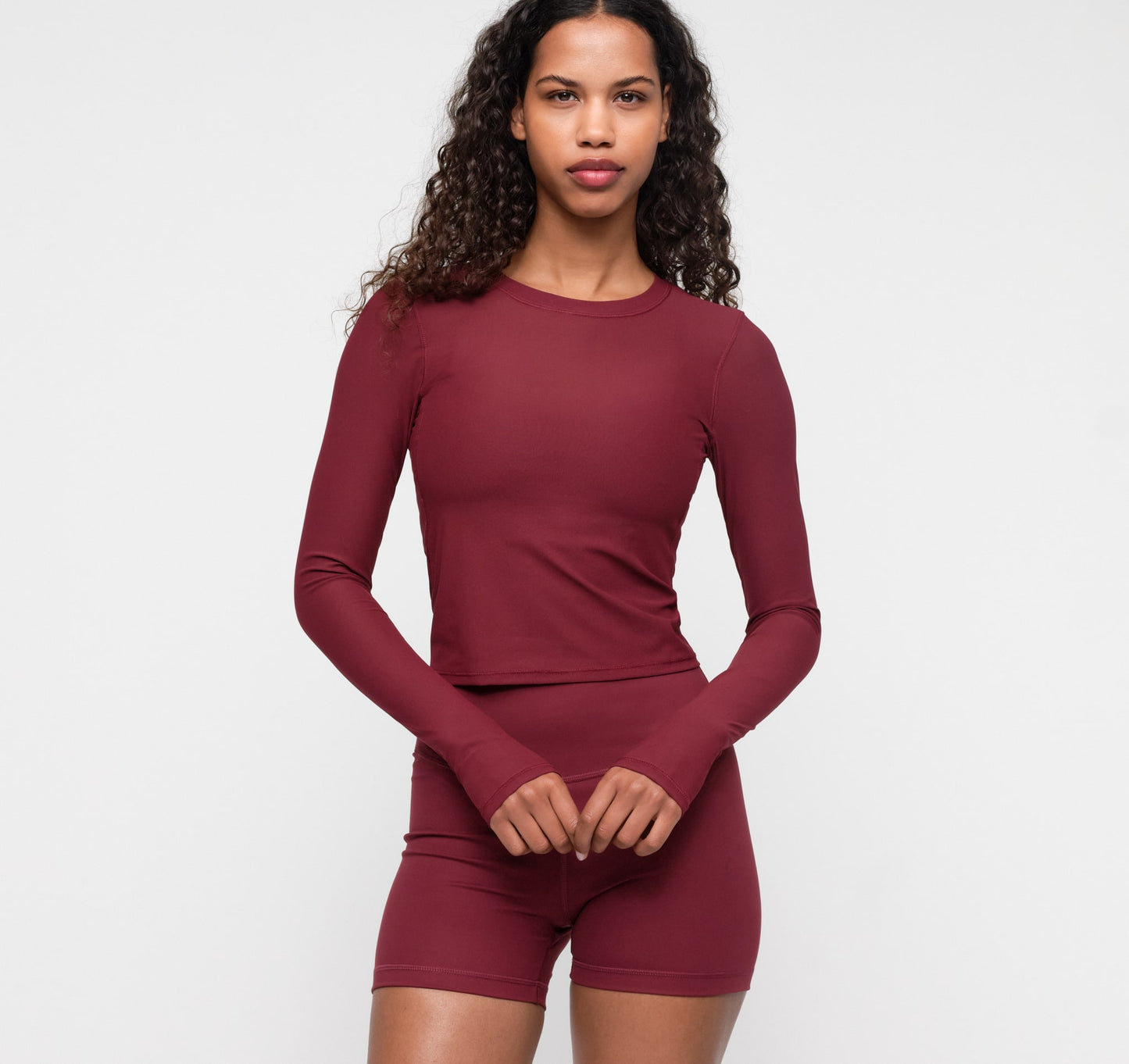 Active Mesh Long Sleeve Tee