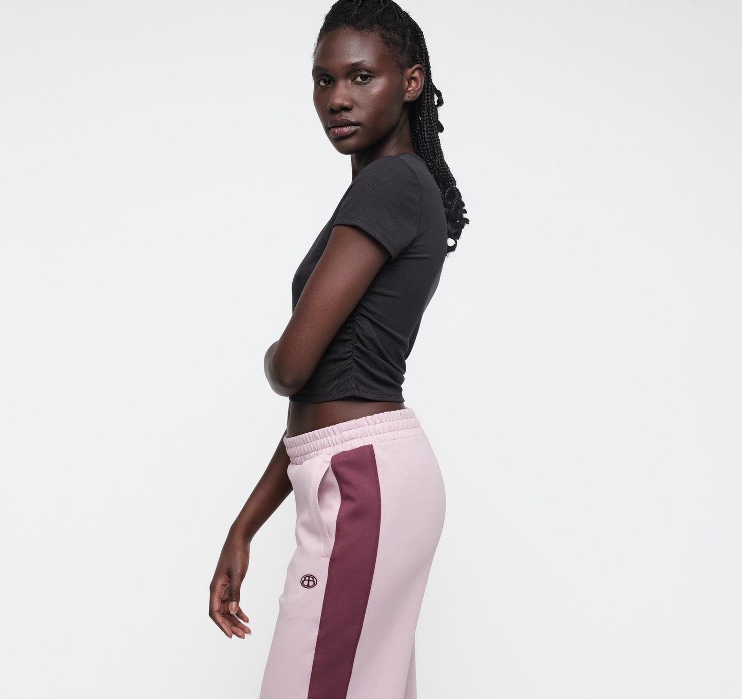 Active Rib Ruched Tee