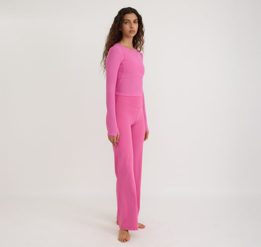 Active Mesh Long  Sleeve Tee