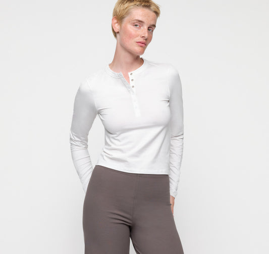 Everyday Henley Long Sleeve