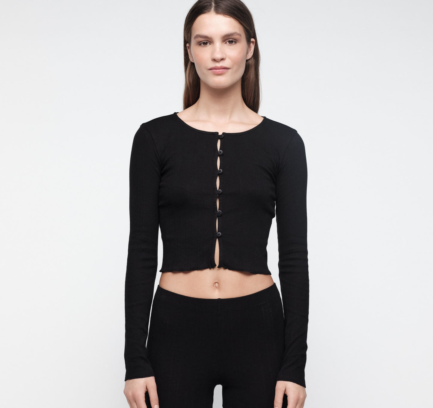Pointelle Cardigan