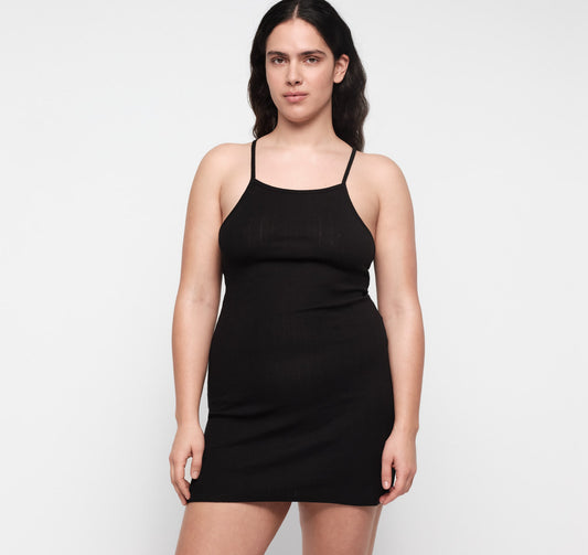 Pointelle Dress