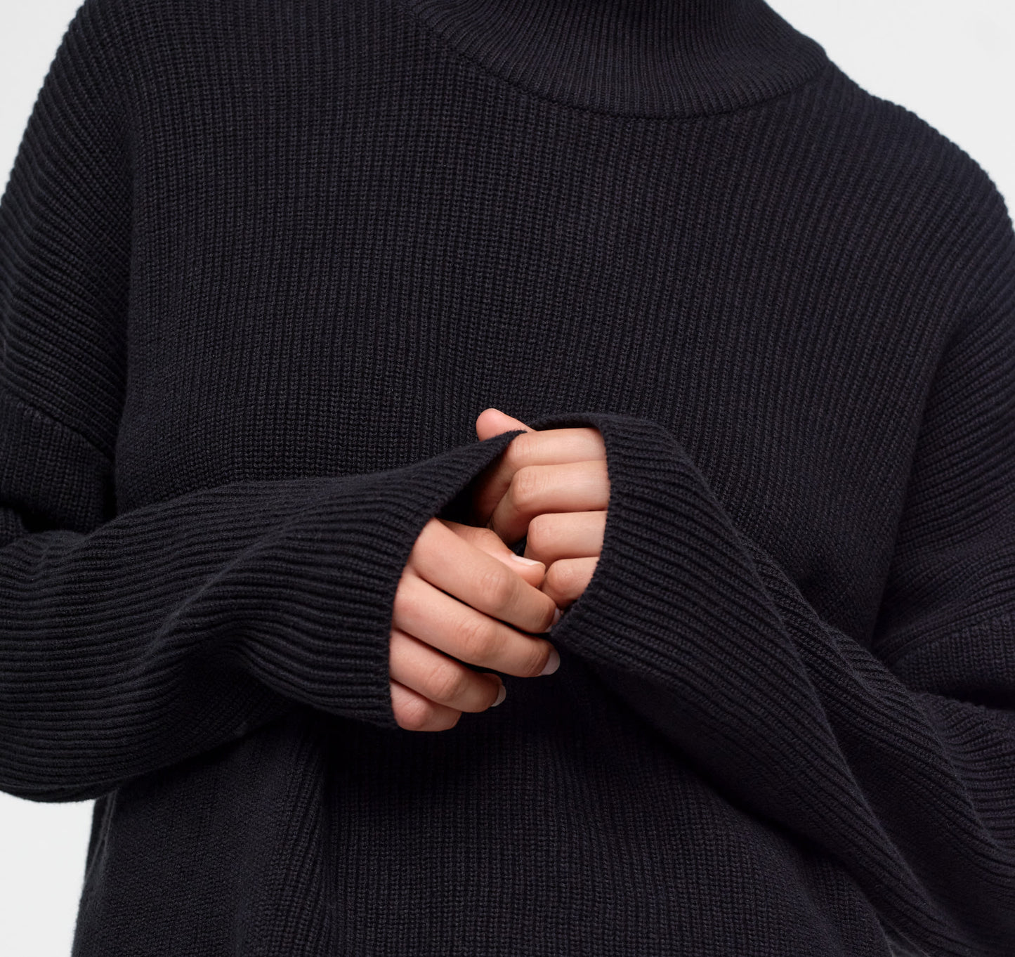 Soft Knit Mock Neck Pullover