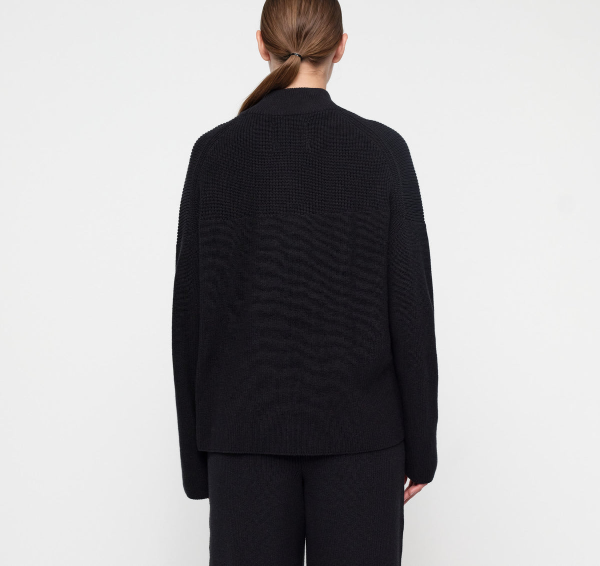 Soft Knit Mock Neck Pullover