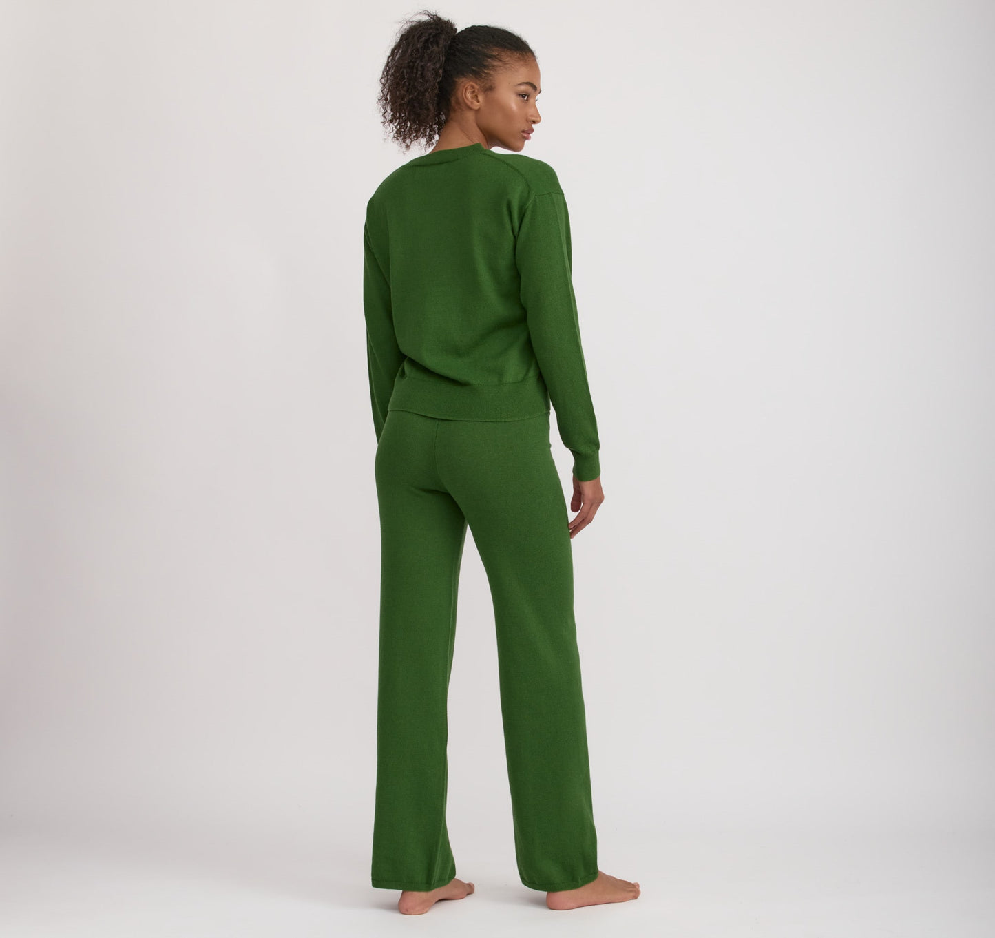 Soft Knit Straight Leg Pants