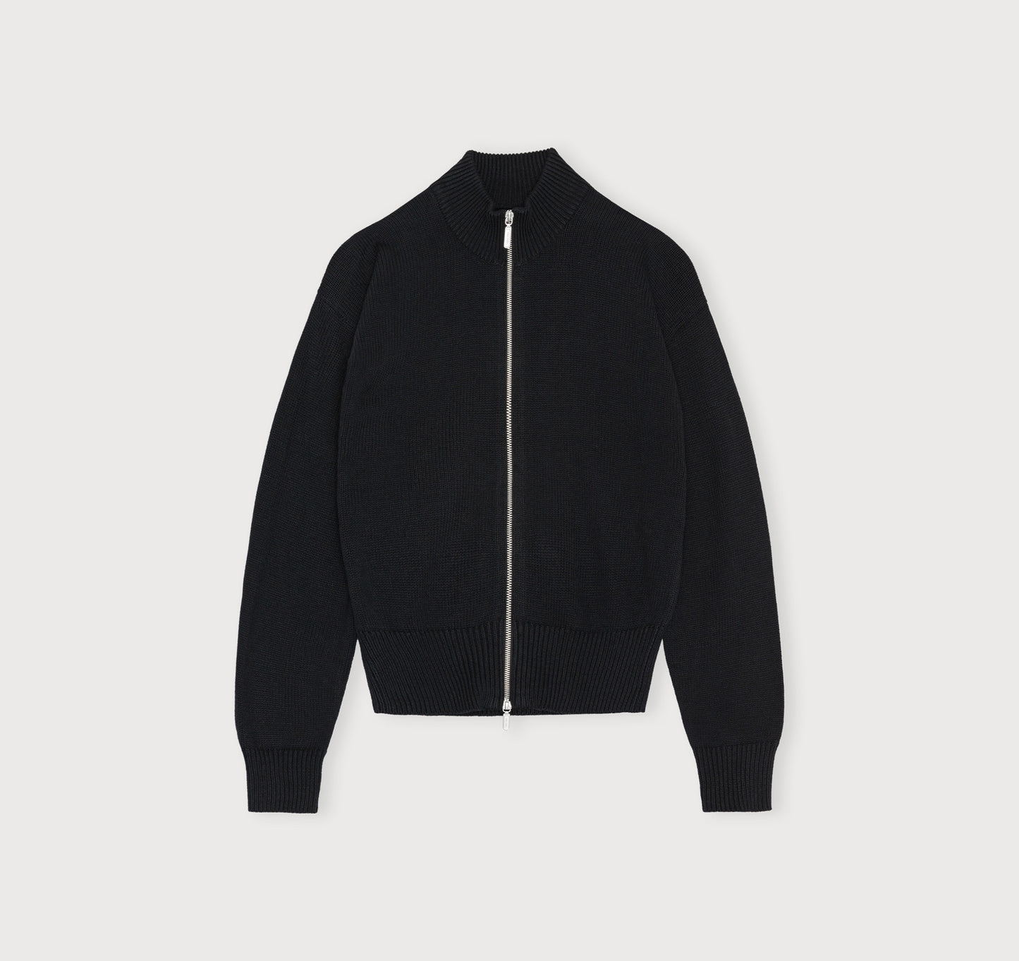 True Knit High Collar Cardigan