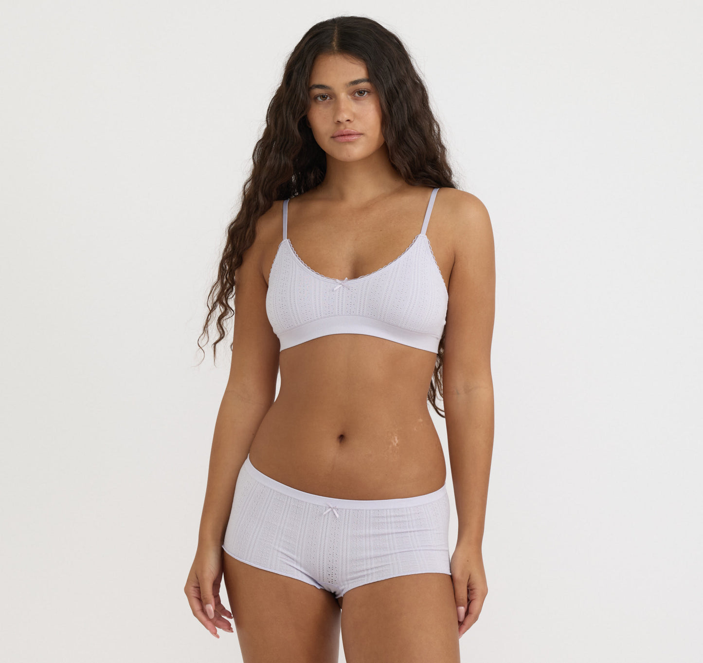 Pointelle Shorty