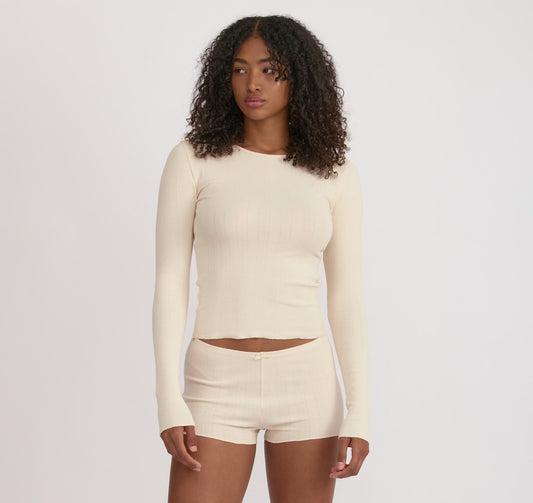 Pointelle Shorts