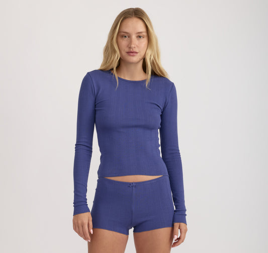 Pointelle Shorts