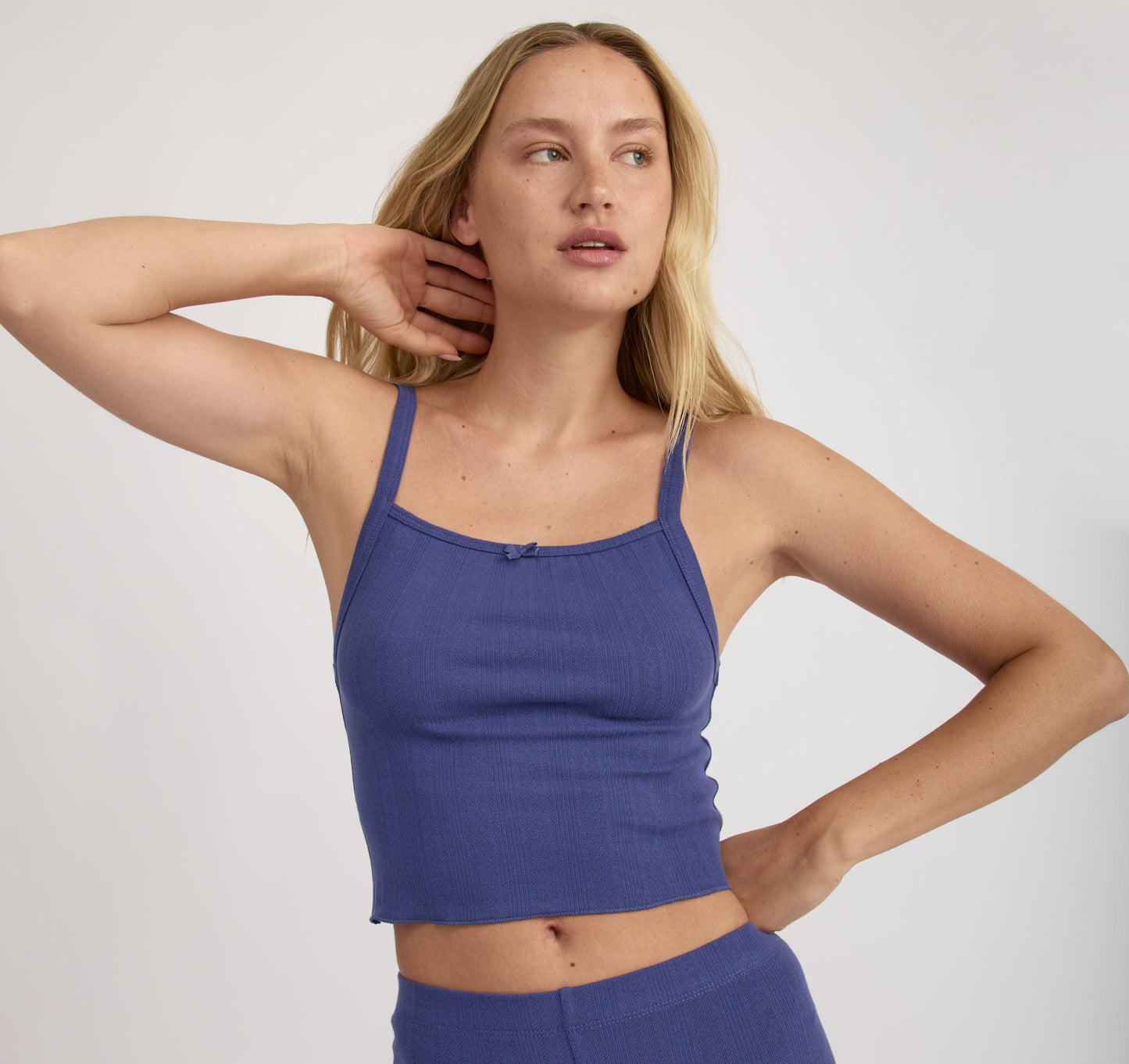 Pointelle Top