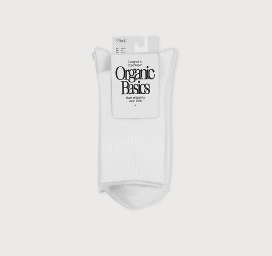 Core Crew Rib Socks 3-Pack