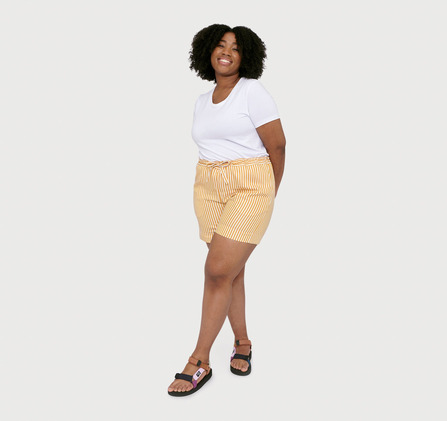 Soft Touch Woven Draw-Cord Shorts
