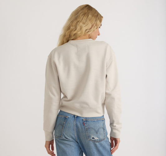 Weekend Crop Crewneck